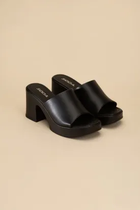 Block Heel Mule