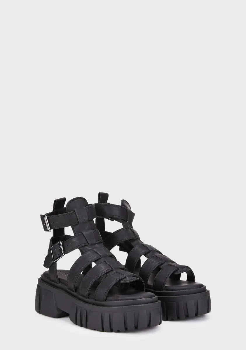 Call The Spirits Gladiator Sandals