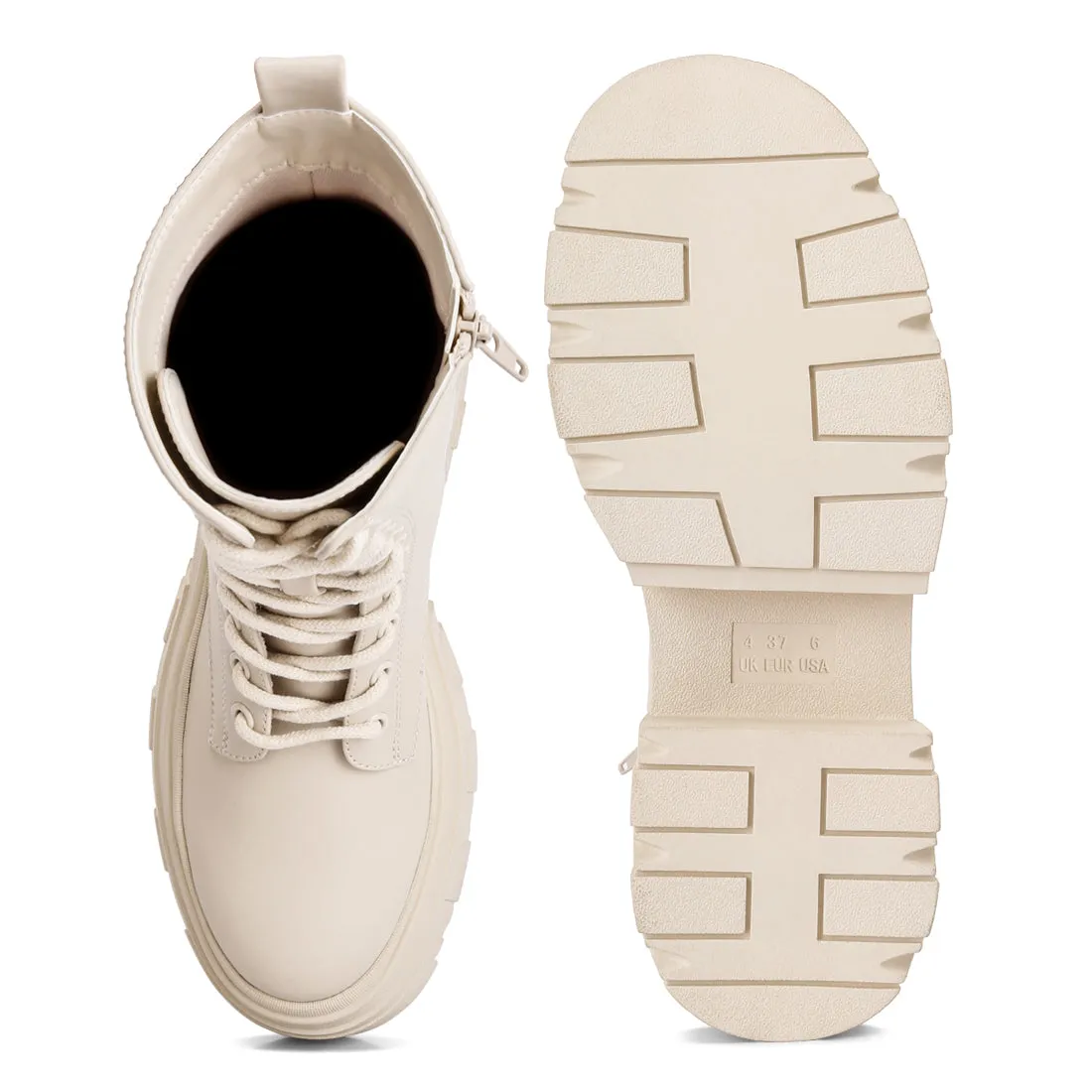 Combat Chunky Boots