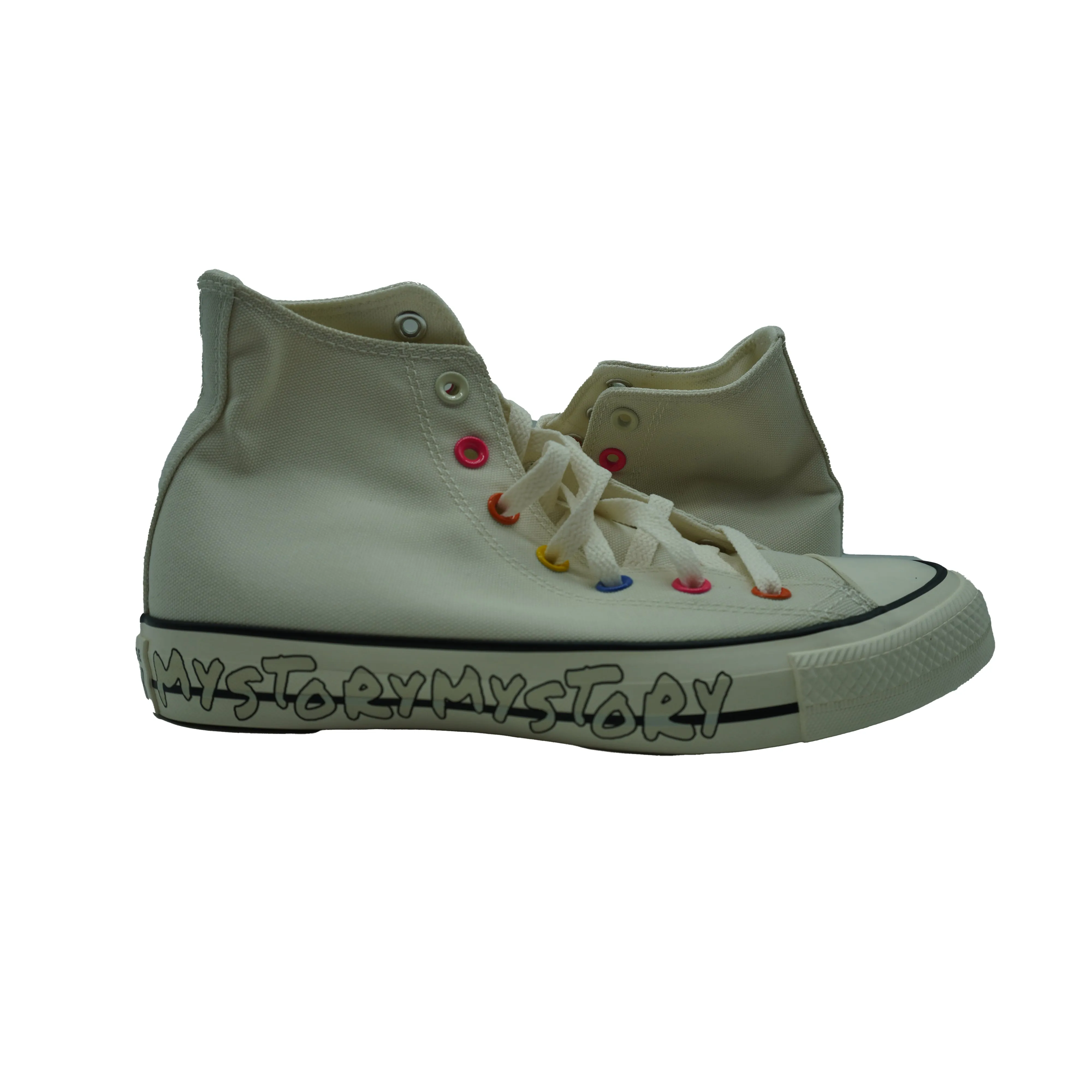 Converse Unisex All Star Confetti High Top Sneakers White