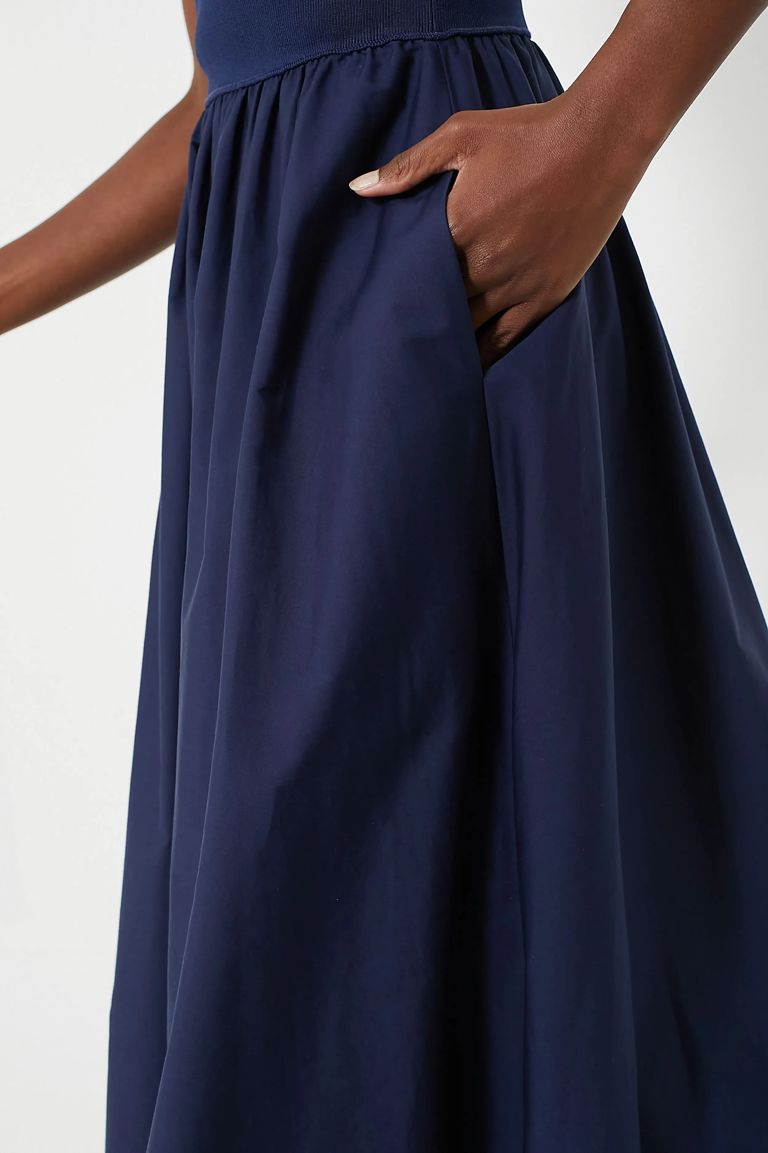 Cruise Navy Zaha Sleeveless Day Dress