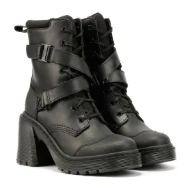 Dr. Martens Chesney Tech Leather Women's Black Boots