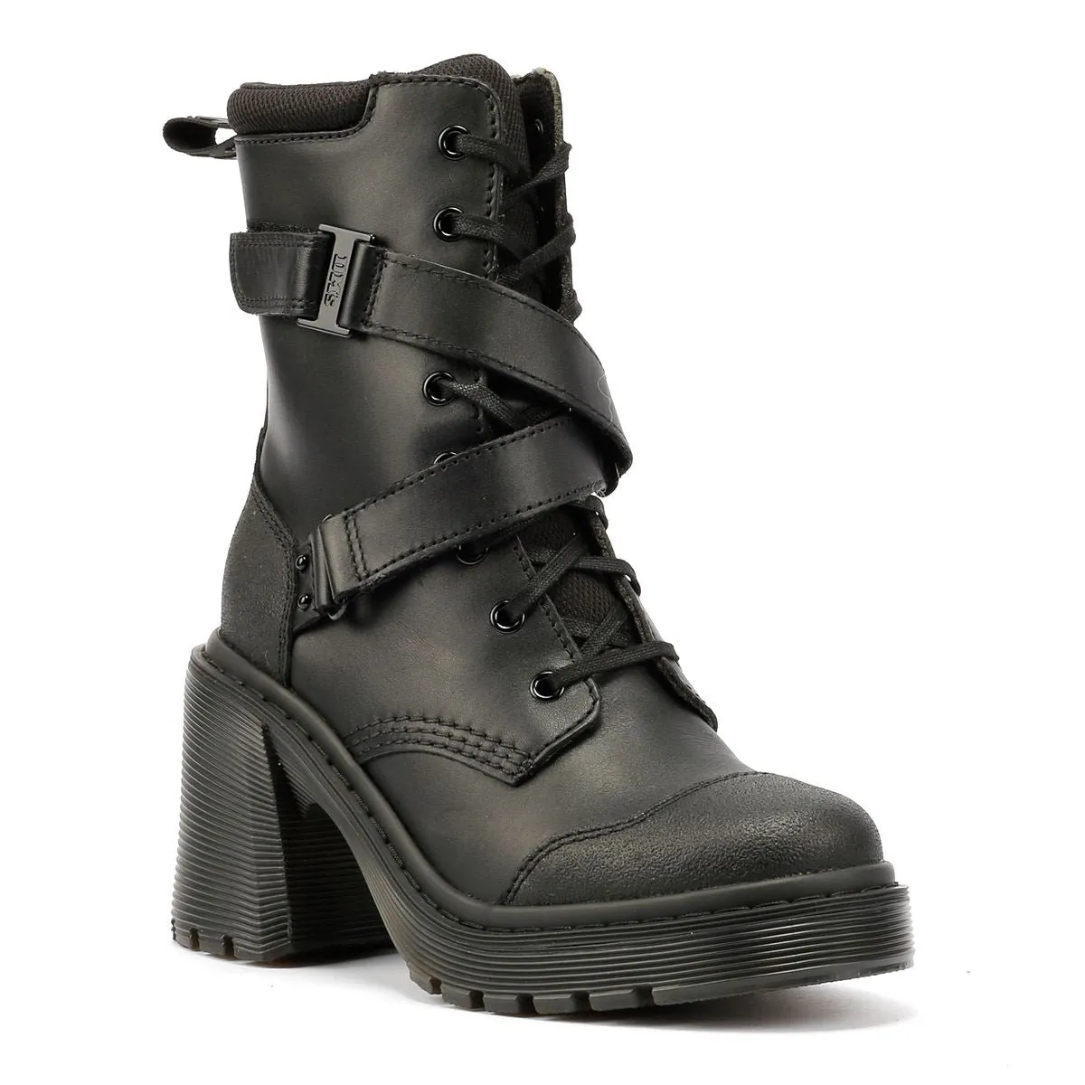 Dr. Martens Chesney Tech Leather Women's Black Boots