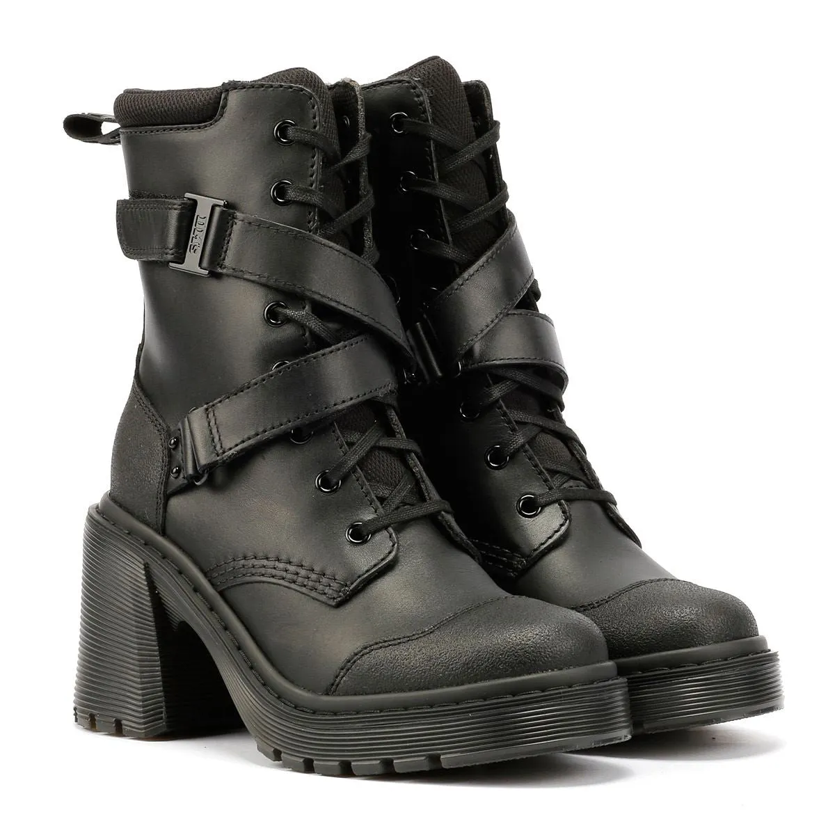Dr. Martens Chesney Tech Leather Women's Black Boots