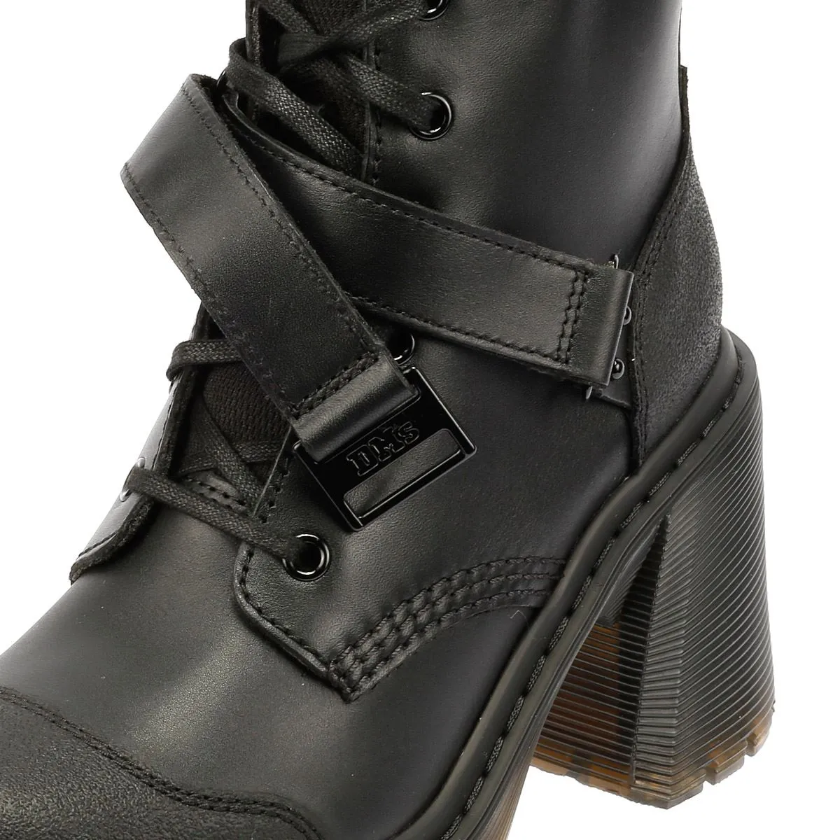 Dr. Martens Chesney Tech Leather Women's Black Boots