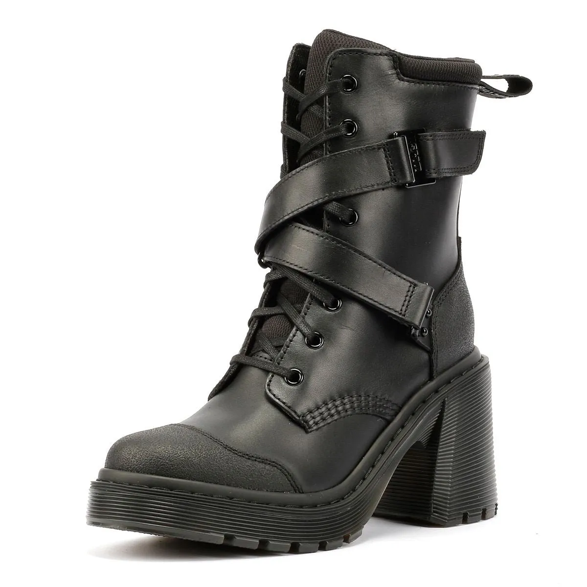 Dr. Martens Chesney Tech Leather Women's Black Boots