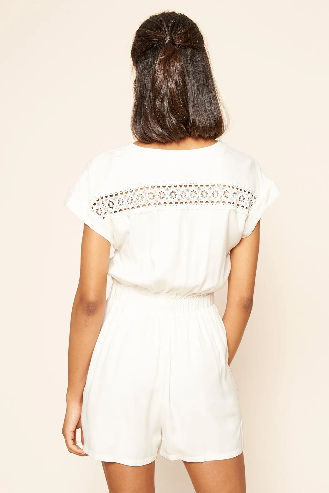 Explorer Lace Inset Romper