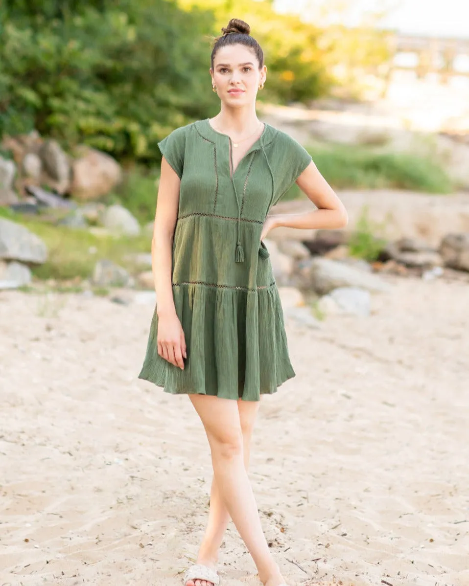 Gari Dress Olive