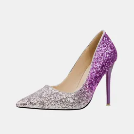 Hosta Sequins Stiletto Pumps