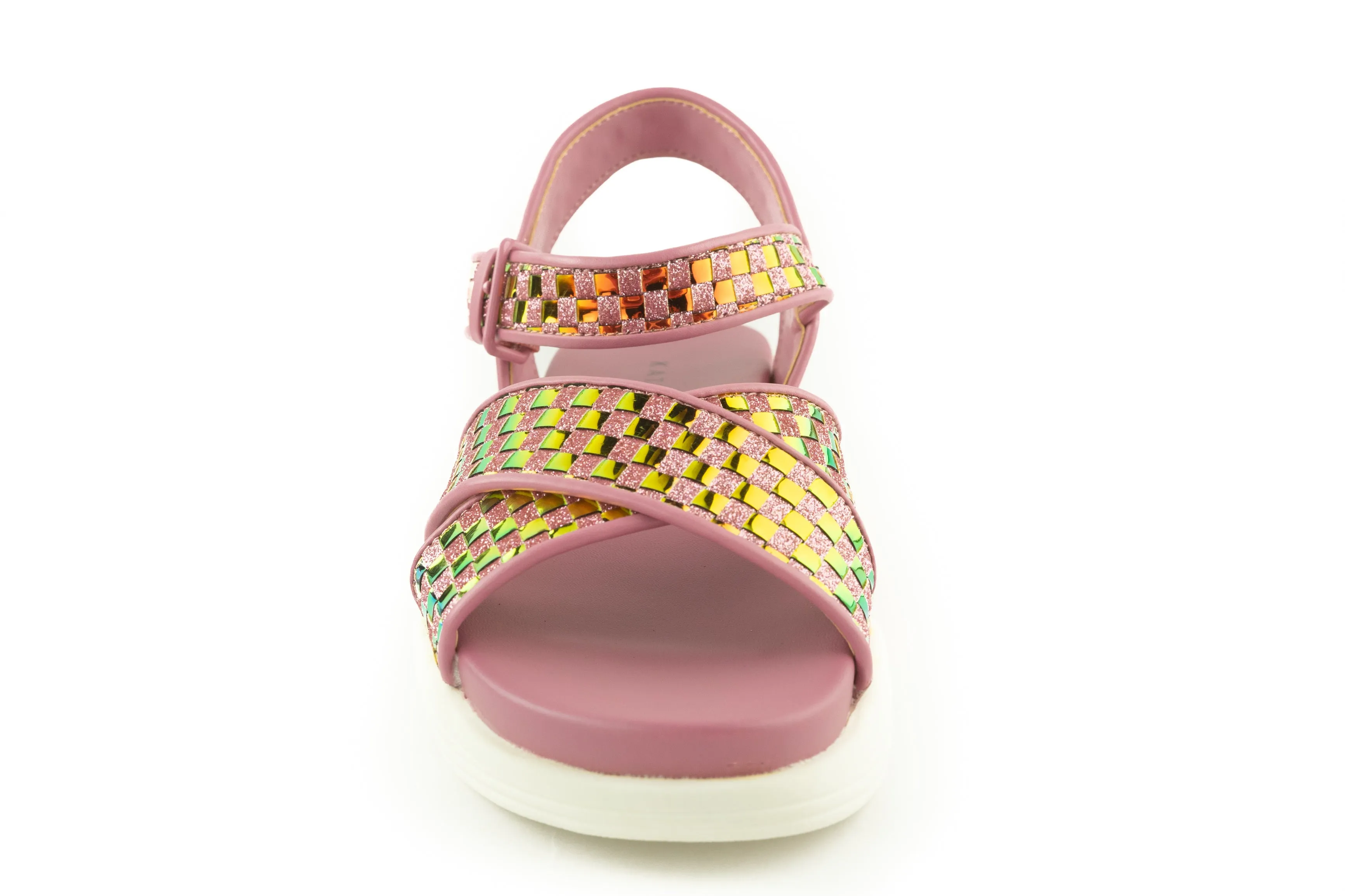 Katy Perry Pilly-Iridescent Woven Sandal