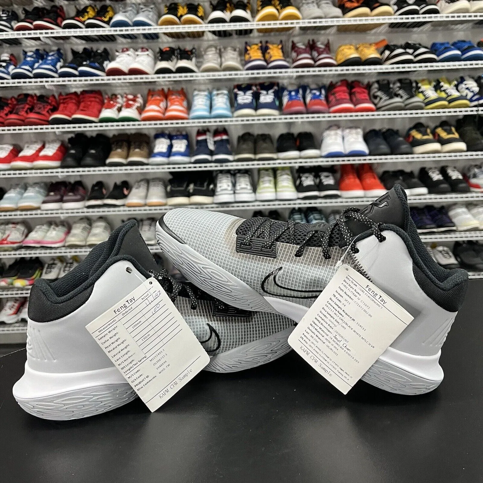 Nike Kyrie Flytrap 4 Wolf Grey Sample Size 9