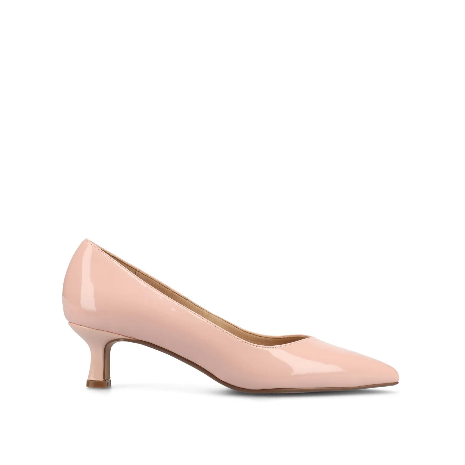 PAMMIE KITTEN HEELS IN PATENT