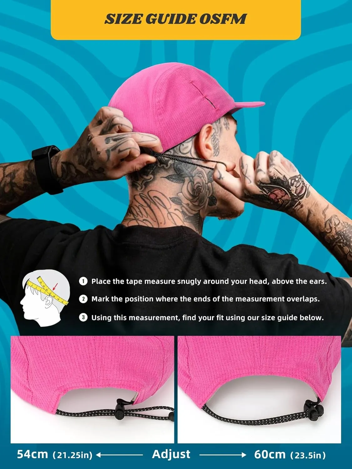 Performance Hat for Women Men, Lightweight Breathable Mesh Running Hat, Sport Cap for Golf, Cycling, Tennis