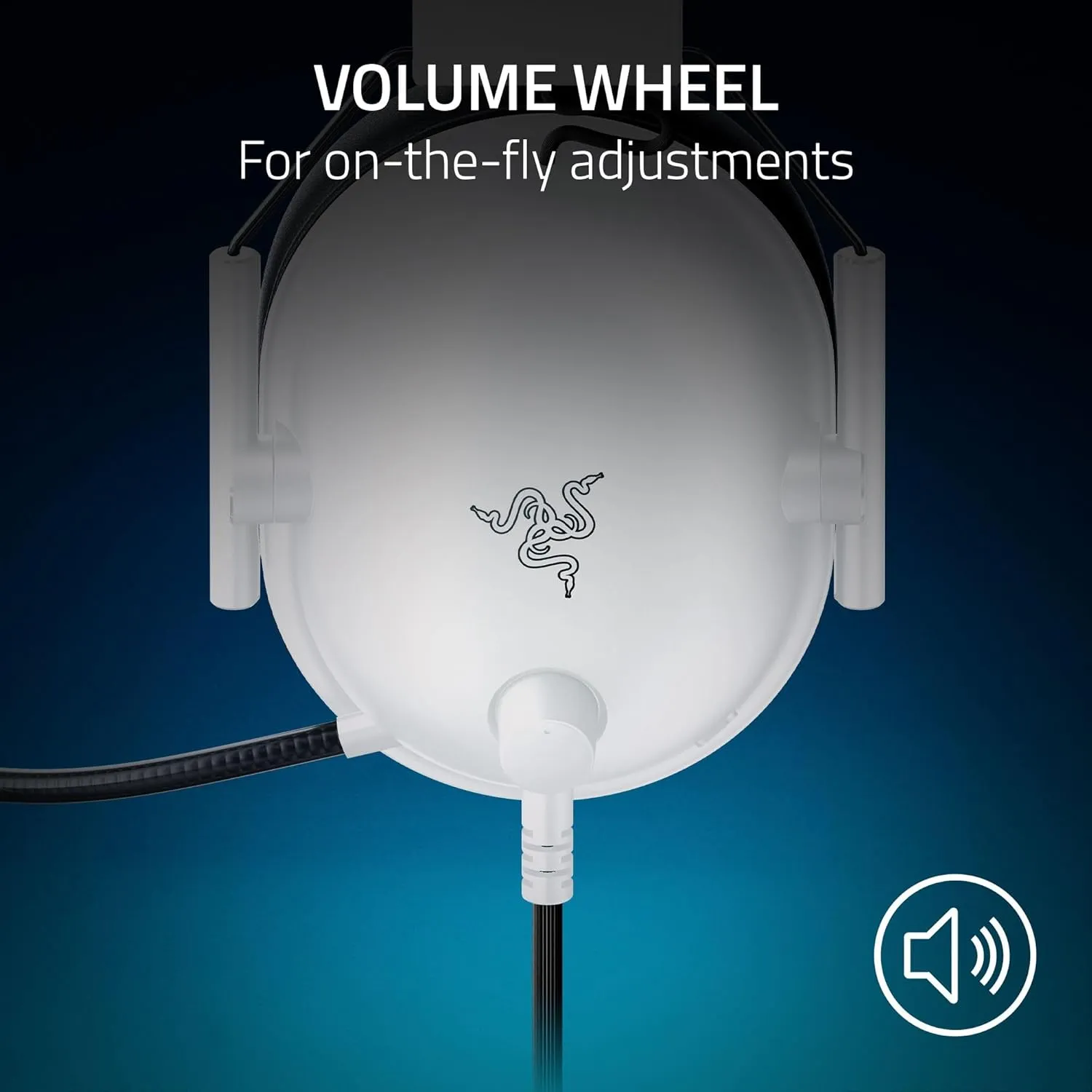Razer BlackShark V2 X PlayStation Gaming Headset: 50mm Drivers - Cardioid Mic - Lightweight - Comfortable, Noise Isolating Earcups - for PS5, Xbox Series X, PC, Switch via 3.5 mm Audio Jack - White