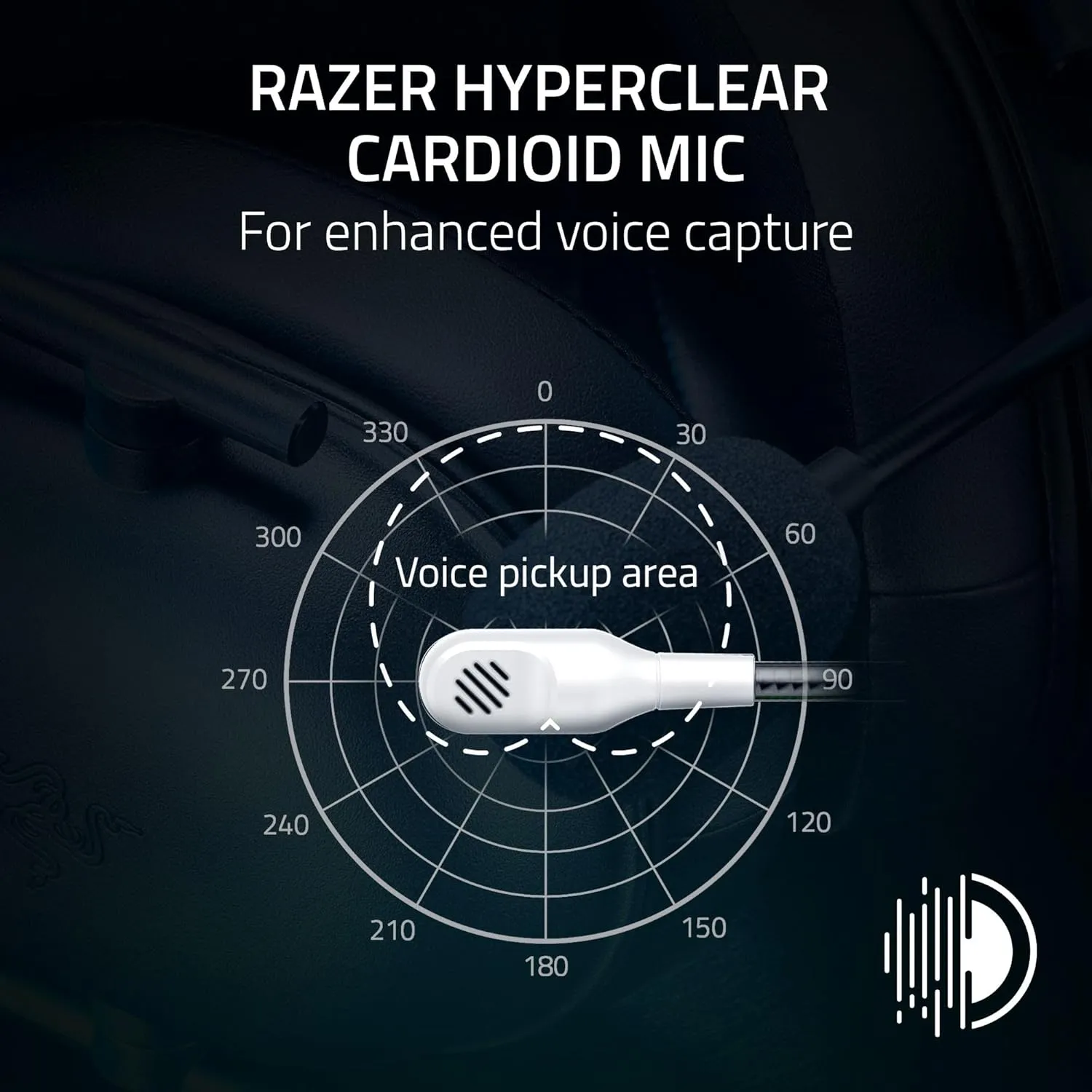 Razer BlackShark V2 X PlayStation Gaming Headset: 50mm Drivers - Cardioid Mic - Lightweight - Comfortable, Noise Isolating Earcups - for PS5, Xbox Series X, PC, Switch via 3.5 mm Audio Jack - White