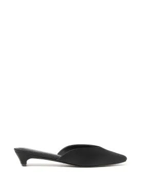 Scottie Closed Toe Heeled Mule