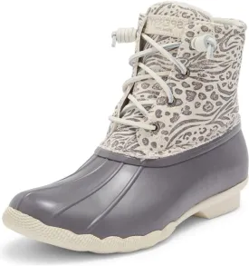 Sperry Women's Saltwater Emboss Wool Boots